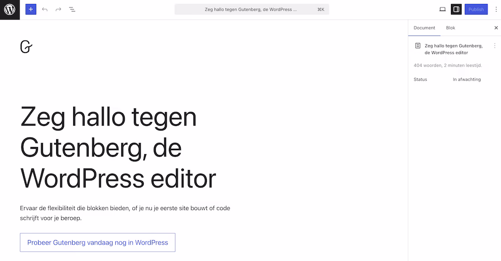 De Block Editor: een slimme keuze voor moderne WordPress ontwikkelaars